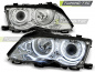 Preview: CCFL Angel Eyes Scheinwerfer für BMW 3er E46 01-05 chrom Set